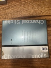 Compressed Charcoal Sticks Sketching Shading Charcoal Blocks Drawing Art Set NEW