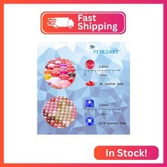 YEYKZART 312 Diamond Painting Drills Beads Diamonds Gems Rhinestone Round Replac