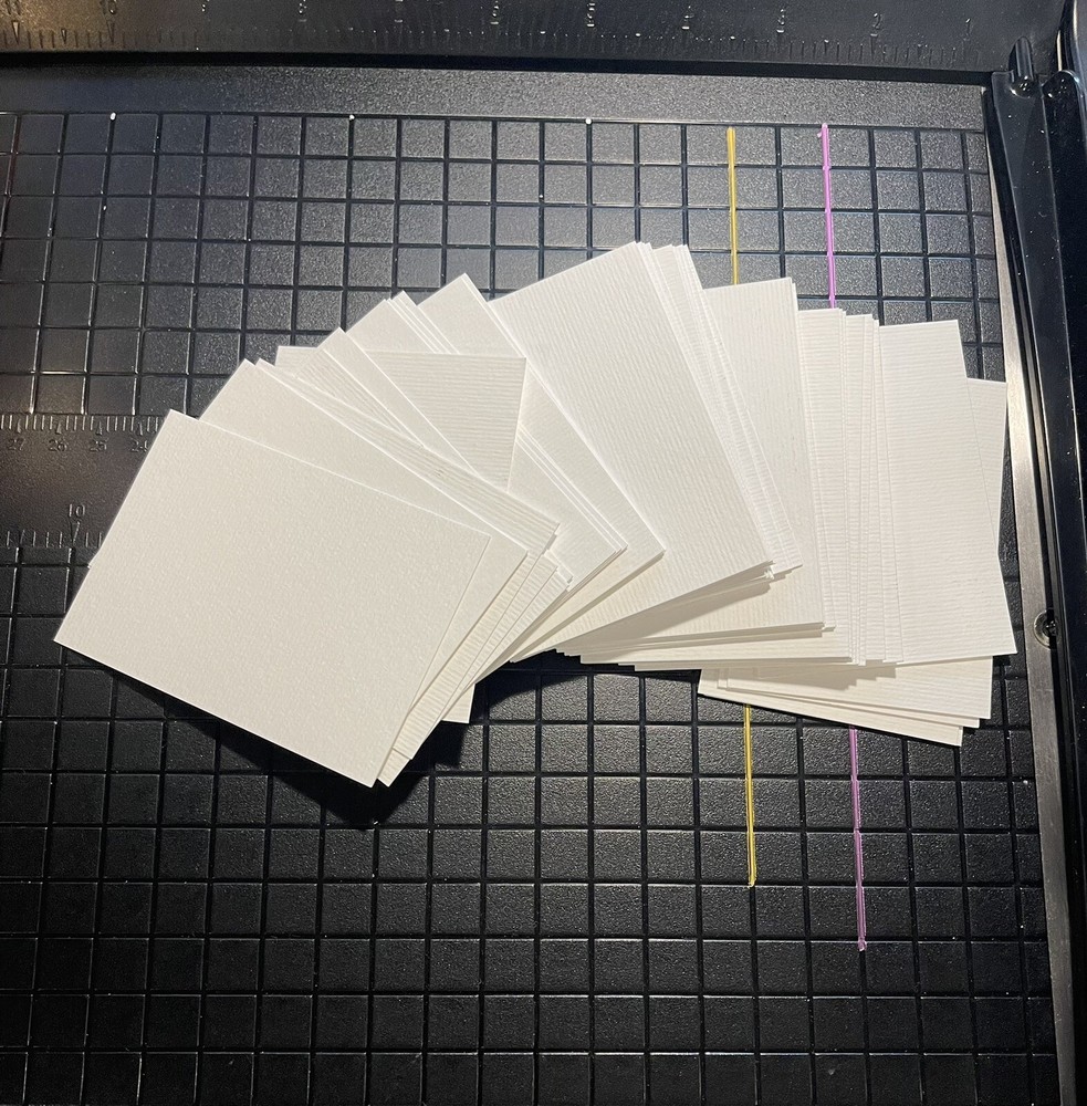 Blank ACEO ATC Art Cards 246lb 2.5”x3.5” Acrylic Watercolor Gauche 50/pk
