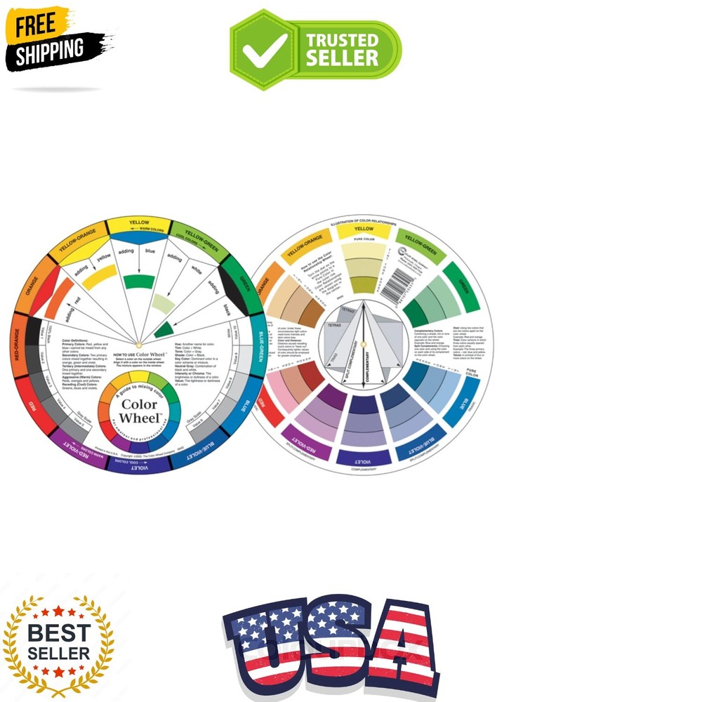 Cox Color Wheel-9.25-inch, 2.1 x 27.4 x 32.480000000000004 cm, Multicolor