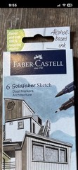 Faber-Castell Goldfaber Sketch Marker Pen Set Of 6 Architecture