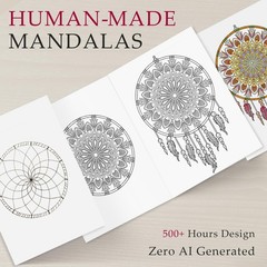 Mandala Coloring Book for Adults: 50 Relaxing Patterns with Spiral Bound Hard…
