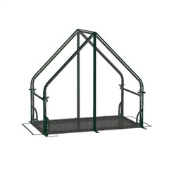Waterproof Clear PVC Plant Grow Tent with Metal Frame, Wind Resistant