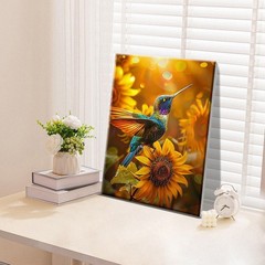 ATDMS Bird Paint by Numbers Kit for Adults with 7.87 x 11.81 inches, 263