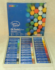 Mungyo Gallery Semi-Jumbo Oil Pastels For Artist 36 Count MOPSJ-36 ~ Excellent
