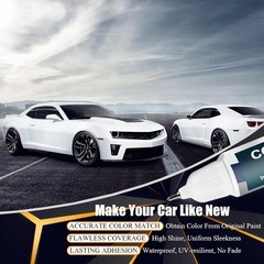 QAB Pearl White Tricoat Touch Up Paint for Nissan Car Paint Pen Scratch Repair