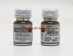TESTORS CreateFX Model Paint Weathering Wash Enamel 79311 FX Dark Gray Stain 1oz