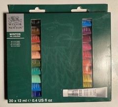 WINSOR & NEWTON OIL COLORS, 20 Pack