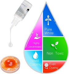 White Alcohol Ink Set – 4 Ounce 2 Type Color for Resin 12 x 10ml