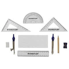 Staedler Noris Club Mathematical instruments Lid with Safety Lock 10 Pieces
