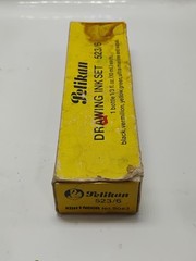 Vintage Pelikan Drawing Ink Set 523/6 – 6 Colors – No. 9063 Made in Germany