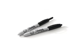 Sharpie Retractable Permanent Markers, Ultra Fine 1 Count (Pack of 3), Black