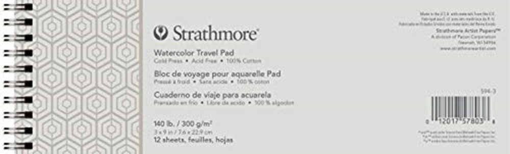 Strathmore 140-305 500 Series Ready Cut Watercolor Assorted Colors , Sizes
