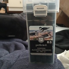 perfected Alcohol Markers Neutrals/Grays 12ct Multicolor Set