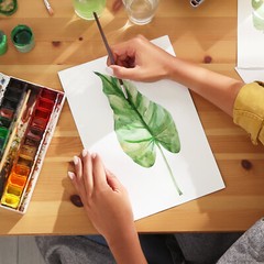 120 Sheets 4″x4″ Watercolor Paper Bulk 230g Cold Press Paper