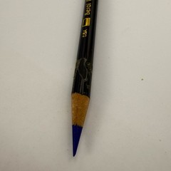 Berol Prismacolor Thick Lead Art Pencil~Violet Blue 933~6.5″ remaining