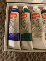 Vintage Utrecht Professional Oil Acrylic Colors Set of 9