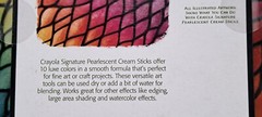 Crayola Signature Pearlescent 10 Cream Sticks Luxe Colors NIB in Sealed Tin