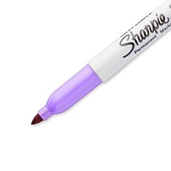 Sharpie Fine Point 1 Count (Pack of 1) Ultra Violet Standard Packaging