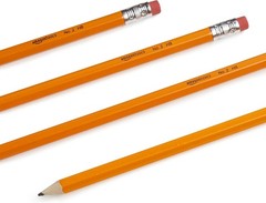 Wood-Cased #2 Pencils Pre-sharpened HB Soft 150 Count Yellow