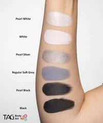 TAG Professional Face and Body Paint, Regular Black 32gm, 32g, [‘Black’]