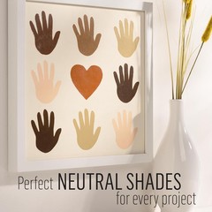 Multi-Surface Skintone Acrylic Craft Paint Kit, 11 Piece Set Featuring 8 Sati…