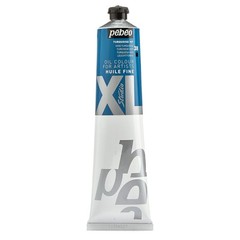 Pbo Fine Oil XL Paint Bright Turquoise Blue Color 200 ml Artist Tube