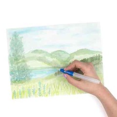 Tombow 56253 Water Brush 3-Pack. Easily Blend Water-Based Markers Watercolor