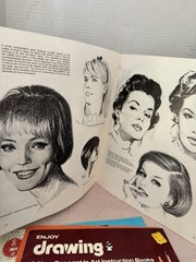 Lot Of 6 VTG ‘60s Art Books: Foster, Craftint, Grubacher *One W Missing Insert*