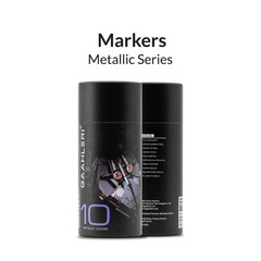 Water Based Acrylic Ink Metallic Series Markers GM-Set Art Supply Pen