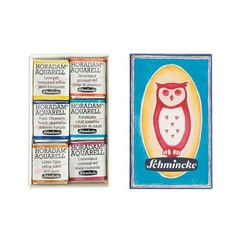 Schmincke Horadam Aquarell Watercolours Matchbox Set 6 x 1/2 Pans