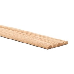 Split Oak Wood Dowel Rods 3/4” x 48”, Unfinished for DIY Refacing | Woodpeckers