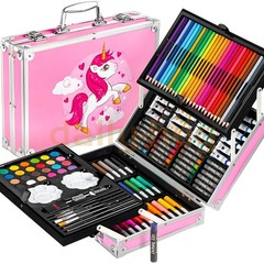 145PCS Art Drawing Set Kit For Kids Children Teens Adults Supplies Paint Pencil