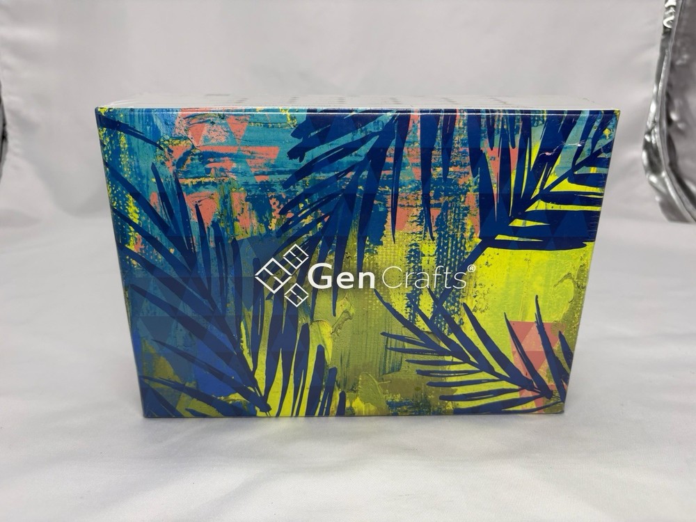 GenCrafts 24 Premium Acrylic Paint Set Vibrant Colors NEW SEALED Fast Shipping
