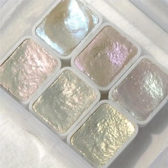 Color Pearl Watercolor Pigment Set for Traditional Chinese Painting