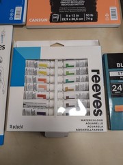 Art Supplies Lot Of 6, Water Colors, Pastels, Acrylic, Sketch Books