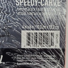 Lot 12 Speedball Speedy Easy Cut Printing Carving Blocks 4″ x 6″ Pink Made Spain