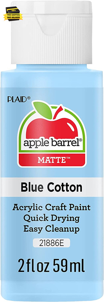 Blue Cotton Paint, 2 Oz, 2 Fl Oz ⭐️⭐️⭐️⭐️⭐️