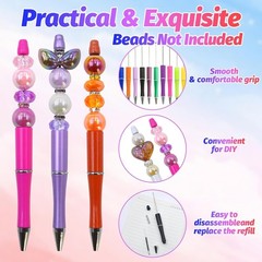 Versatile DIY Pen Kit – 50 Multicolor Ballpoint Pens