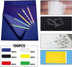 100 Sheets Carbon Transfer Paper,Tracing Paper Carbon Graphite Copy Paper wit…
