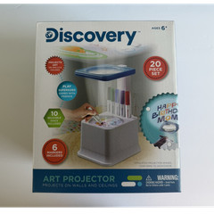 Discovery Art Projector Kit Projects on Walls & Ceilings 20-Piece Set BRAND NEW