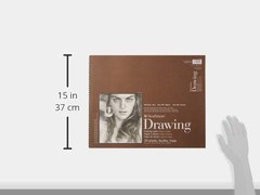 Strathmore (400-7 400 Series Drawing Pad, 14″x17″, Ivory/Cream