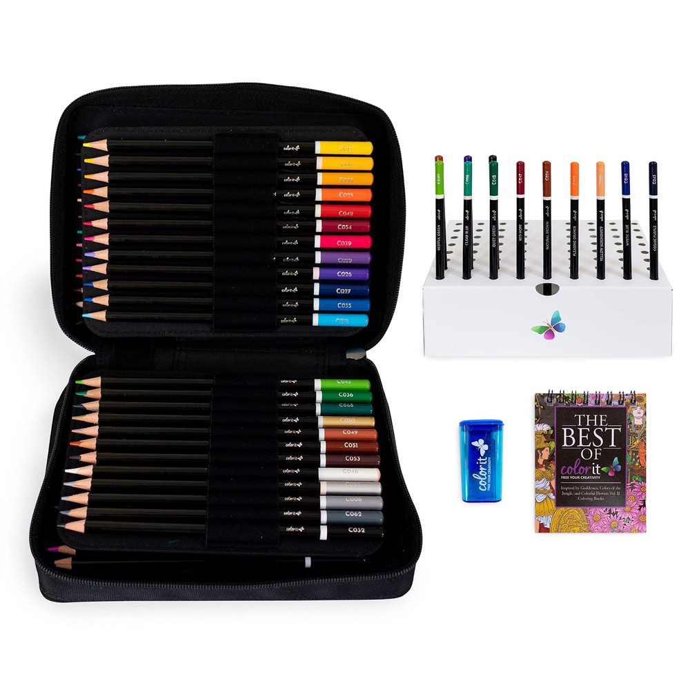 72 Colored Pencils for Artists – Art Tools for Coloring, Drawing & Sketching …