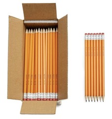 Basics Wood-cased #2 Pencils, Pre-sharpened, Hb Lead Bulk Box, 150 Count
