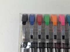 Set of 2 FORAY® Liquid Porous Point Pens 0.8 mm Fine Point Silver Barrel (57)