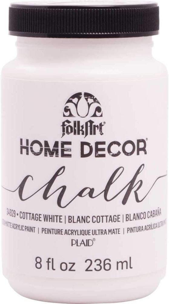 Home Decor Chalk Furniture & Craft Acrylic Paint in Assorted Colors, 8 Ounce, Co