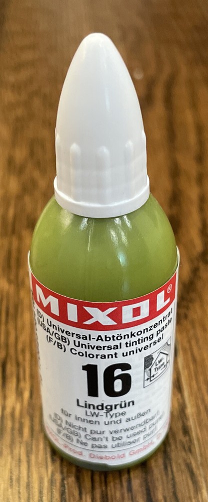 Mixol Universal Tints Lime Green #16 20 ml