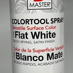 DESIGN MASTER (2 PACK) Colortool Spray Versatile Surface Color 12oz Flat White