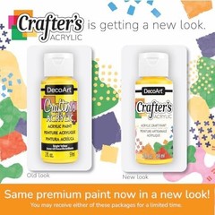 DecoArt Crafter’s Acrylic Fall Colors Paint Set, 18 (2 fl oz/59 ml) Assorted …