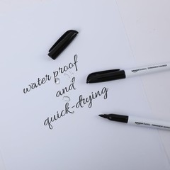 Fine Tip Permanent Markers for Writing, Drawing, Quick Drying, Office, School…
